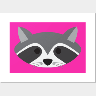 Mod raccoon Posters and Art